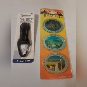 Jerusalem Souvenir Magnet Set - Multicolor & Keychain